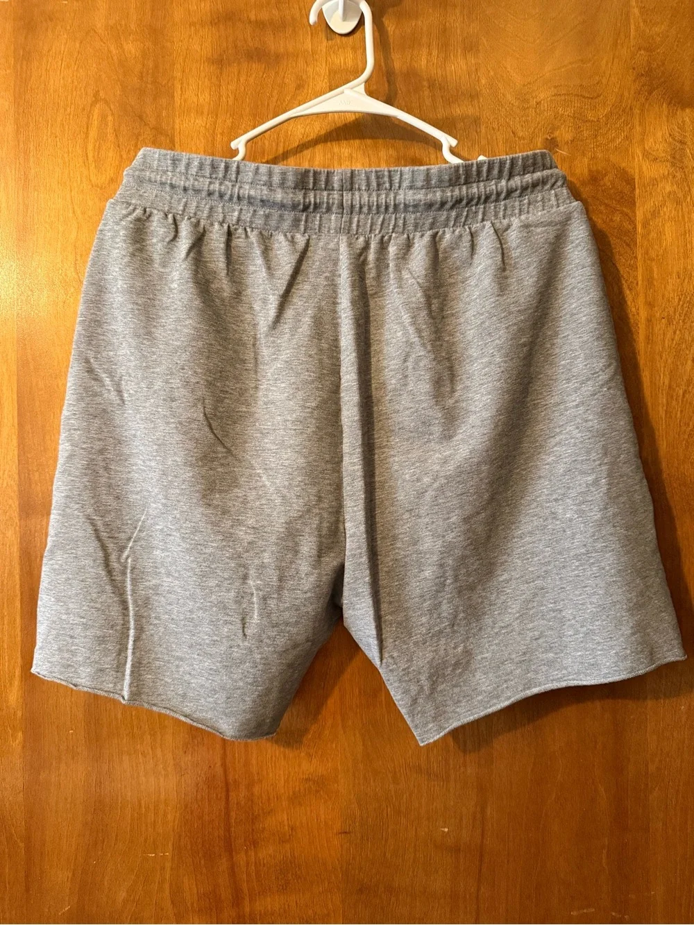 Men’s Gymshark Gray Athletic Drawstring Performance Shorts